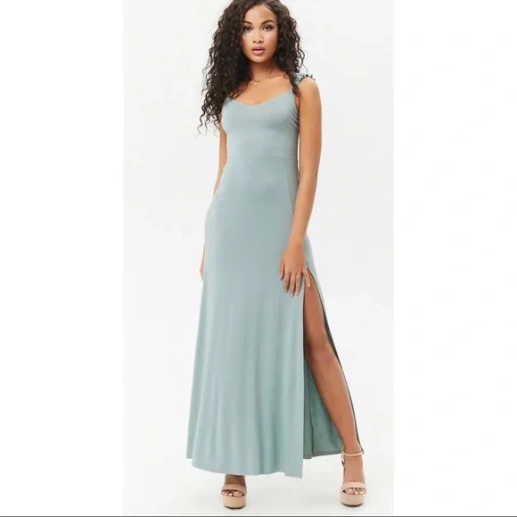 Forever 21 | Dresses | Forever 2 Ruffle Maxi Dress | Poshmark